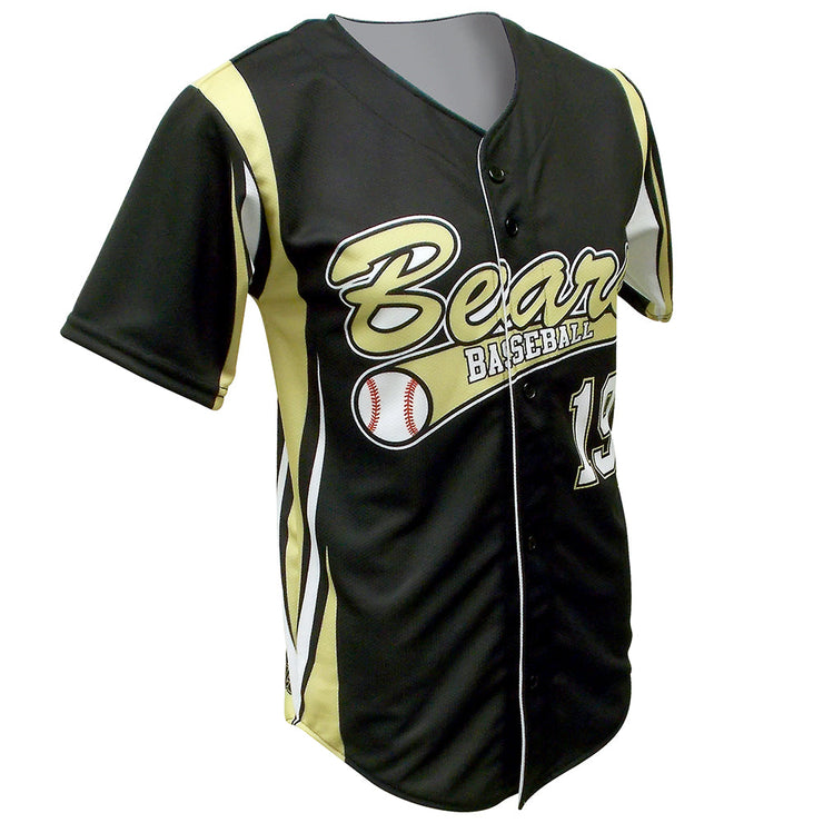 SBL 1019F - Full-Button Baseball Jersey