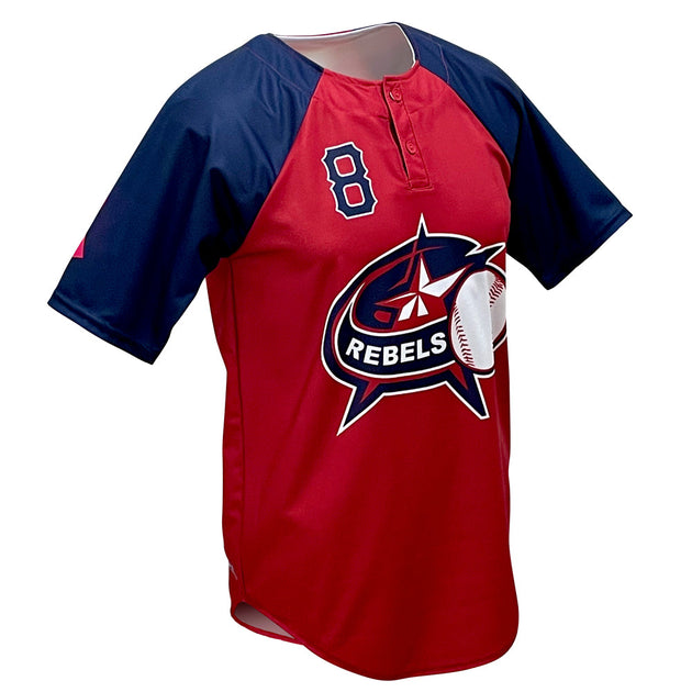 SBL 1027 - 2-Button Baseball Jersey