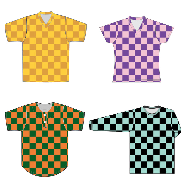 VCM 5009 - Checks - Themed Jersey