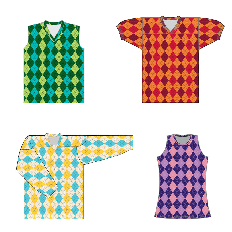 VCM 5022 - Argyle - Themed Jersey