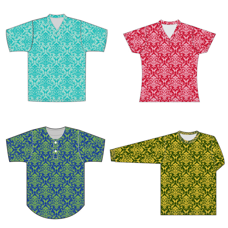 VCM 5027 - Damask - Themed Jersey