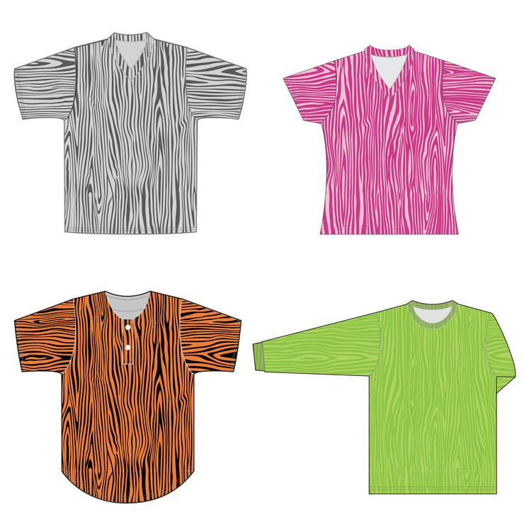 VCM 5044 - Tree Bark - Themed Jersey