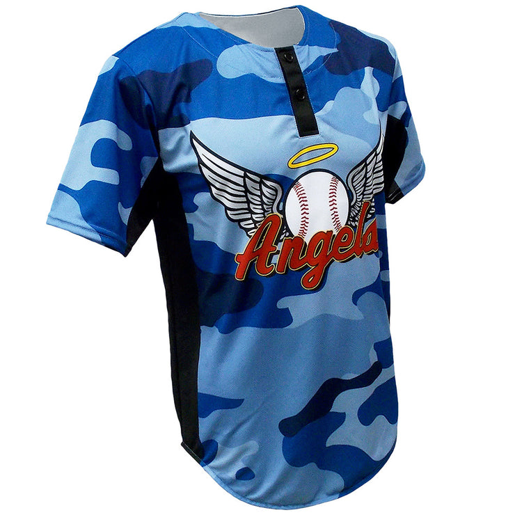 SBL 1013B - 2-Button Baseball Jersey