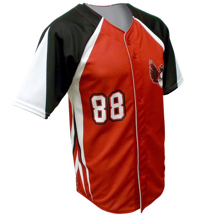 SBL 1021F - Full-Button Baseball Jersey